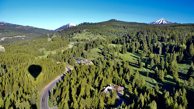 Mountain Hot Air Ballon Ride