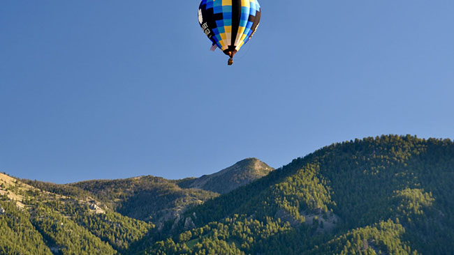 Summer Hot Air Balloon Ride