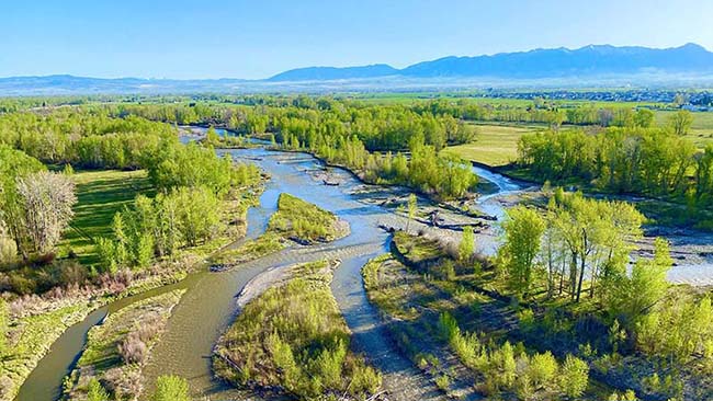 Gallatin River Views Hot Air Balloon Ride