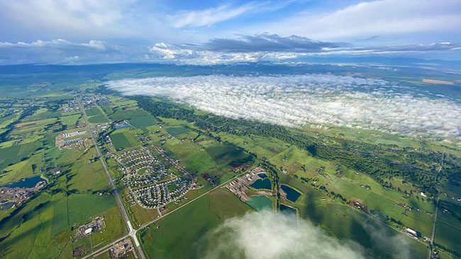 Gallatin Valley High Above The Clouds