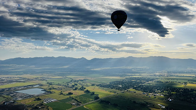Gallatin Valley Hot Air Balloon Flights