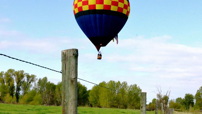 Summer Hot Air Balloon Ride