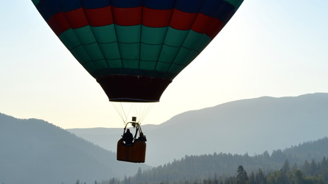 Multiple Hot Air Balloons