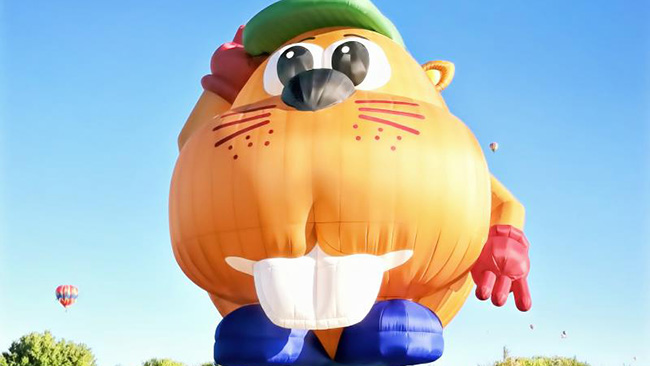 Bud E Beaver Balloon