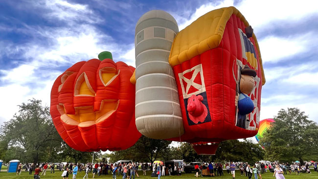 Hot Air Balloons Ms Autumn Barnstormer
