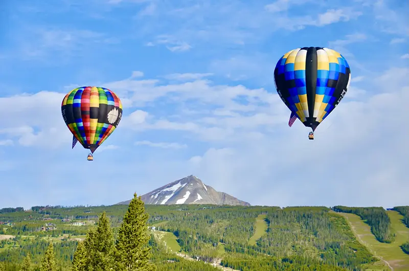 Big Sky Mt Summer Hot Air Balloon Rides