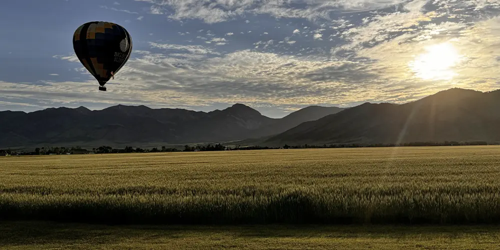 Things to do in Bozeman Montana | Hot Air Balloon Rides
